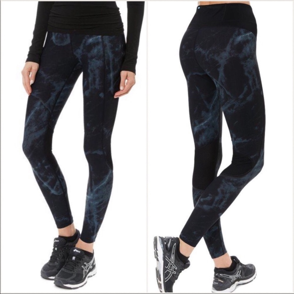 Sweaty Betty XS marbled zero gravity grey leggings
